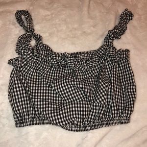 Ruffle crop top